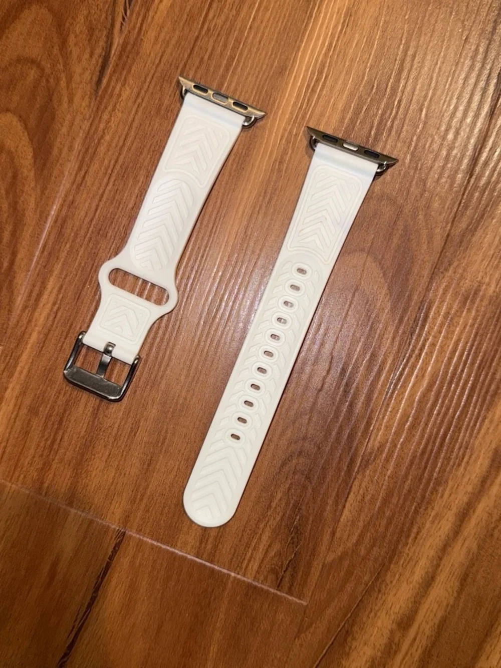 Disney White Silicone Smartwatch Band with Colorful Character Prints